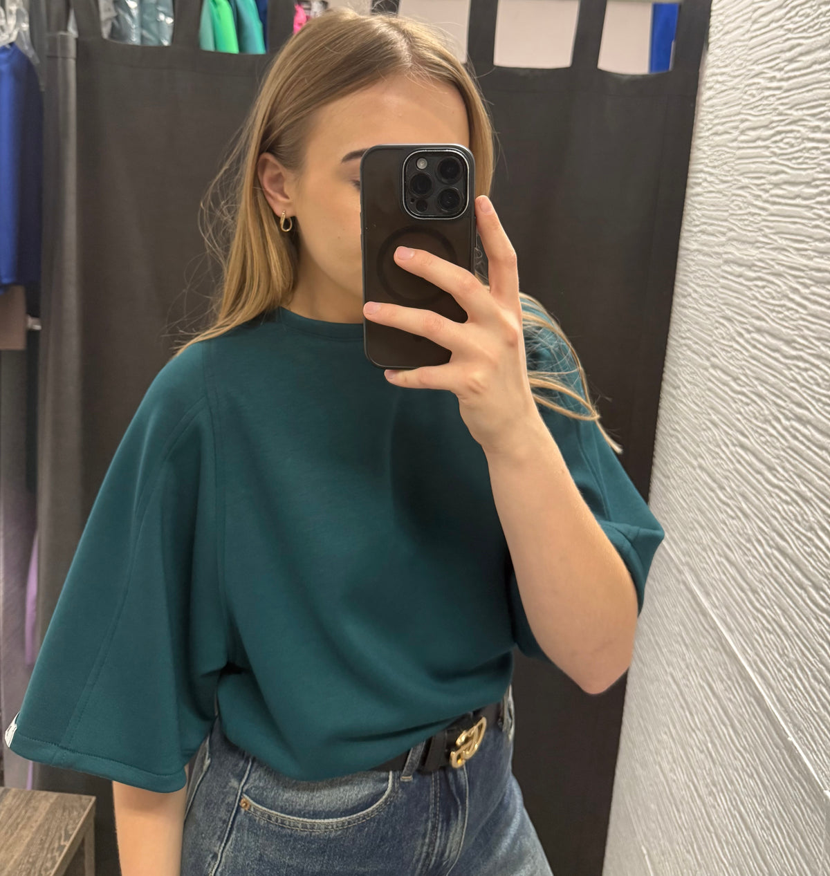 T-shirt z luźnymi rękawami