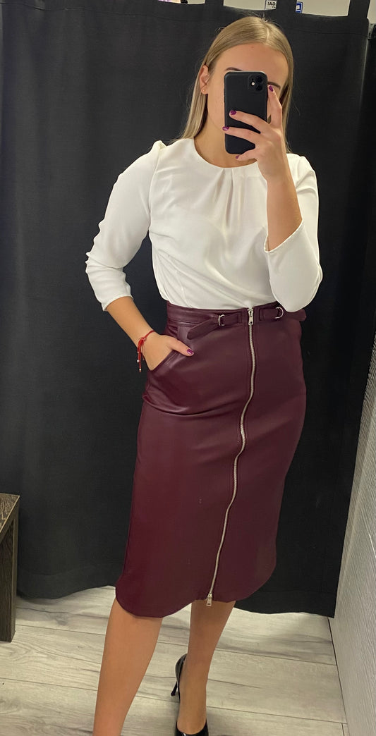 Bluzka biała CLASSY