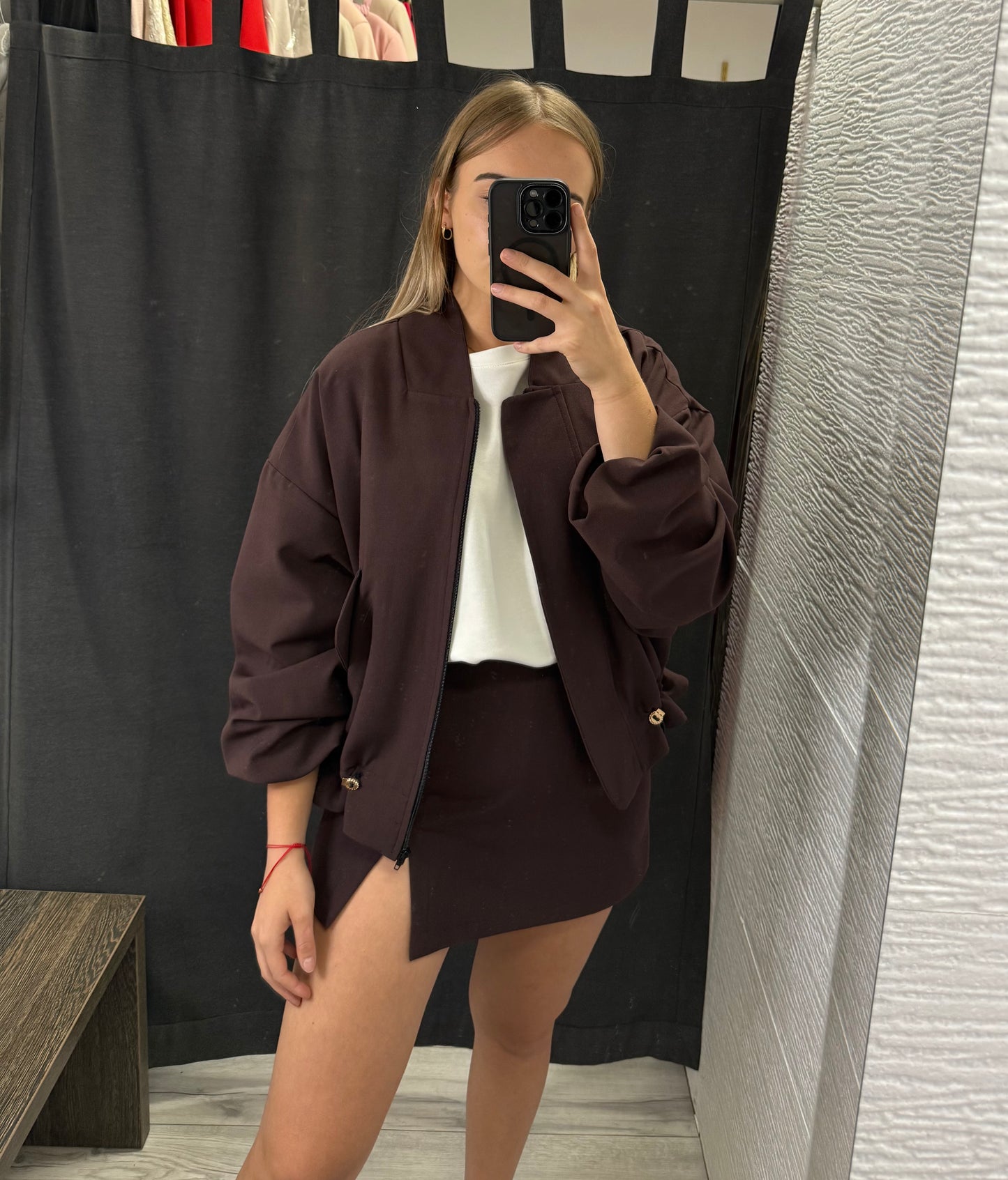 Kurtko-bomberka regulowana ściągaczami