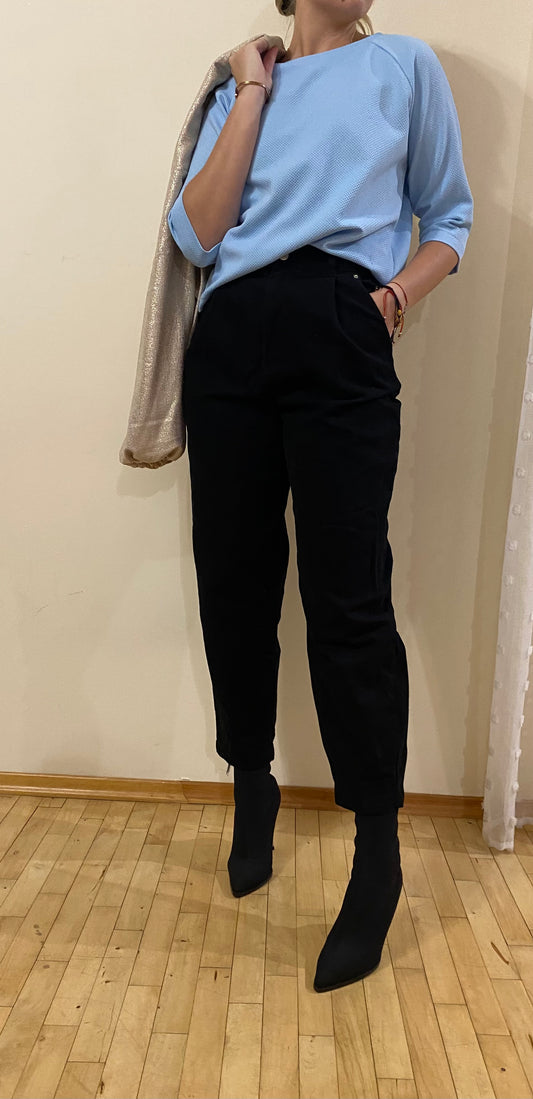 Bluzka wafelek 3/4 rękaw