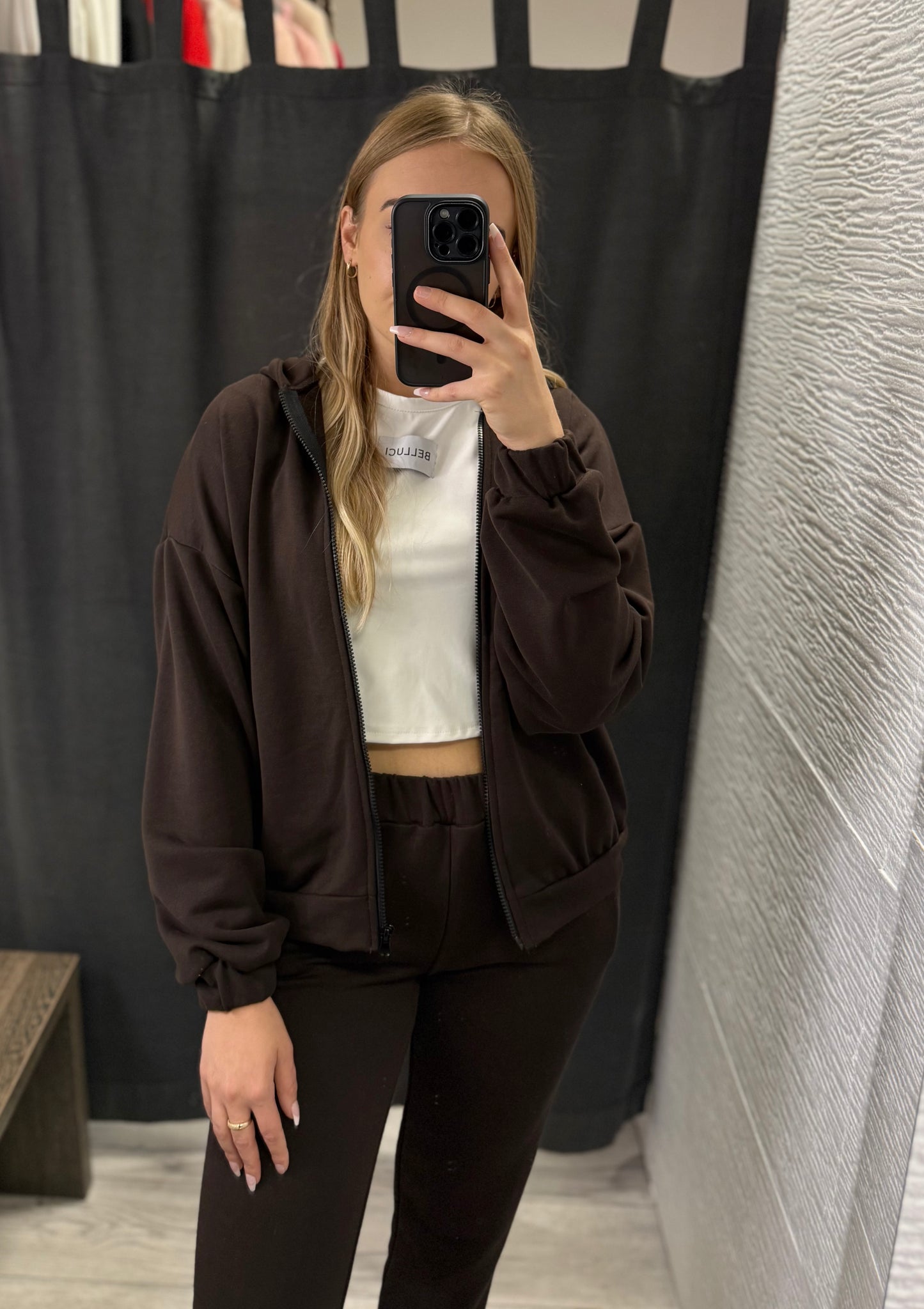 Bluza rozpinana z kapturem