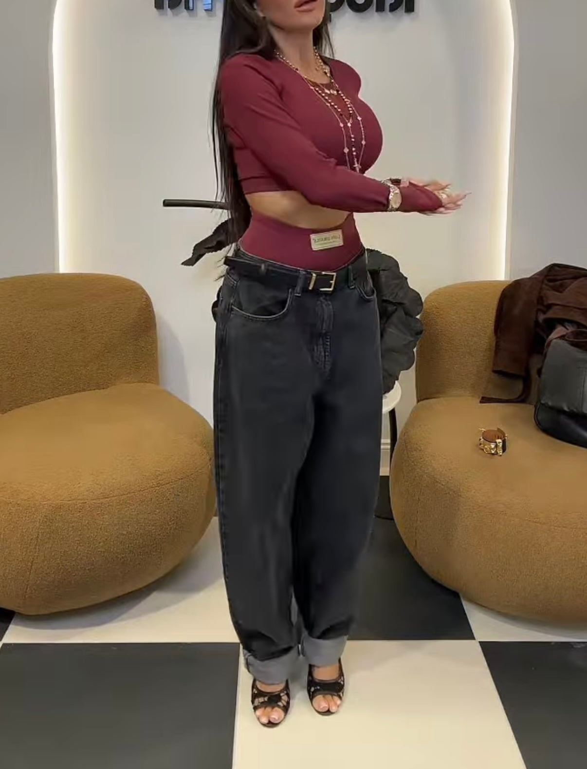 Spodnie jeansowe Lady Drama