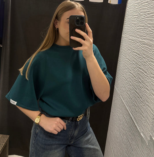 T-shirt z luźnymi rękawami