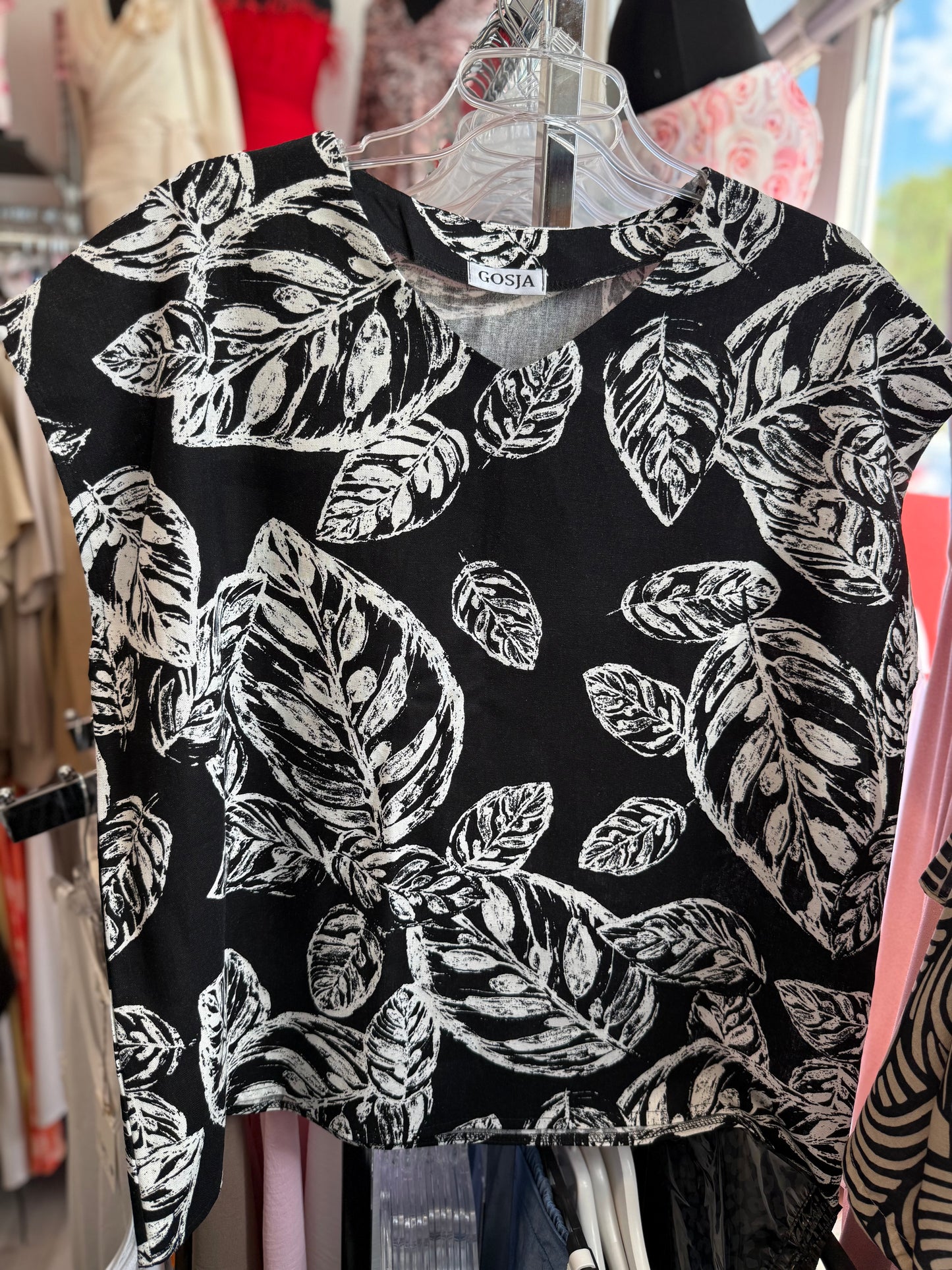 Lniany komplet damski plus size