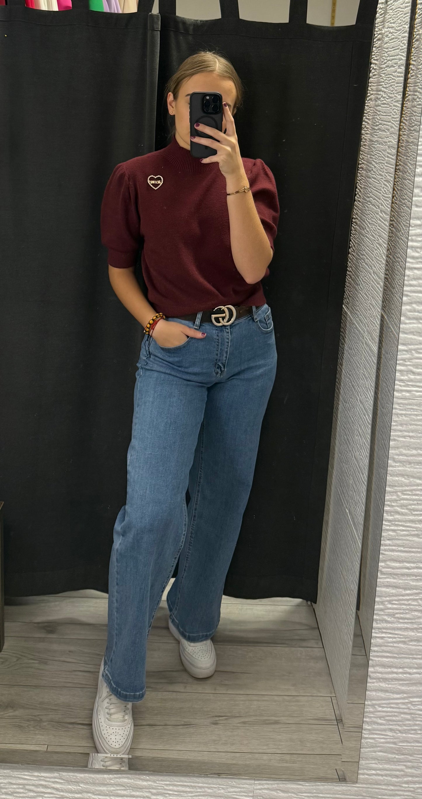 Sweterek z krótkim rękawem