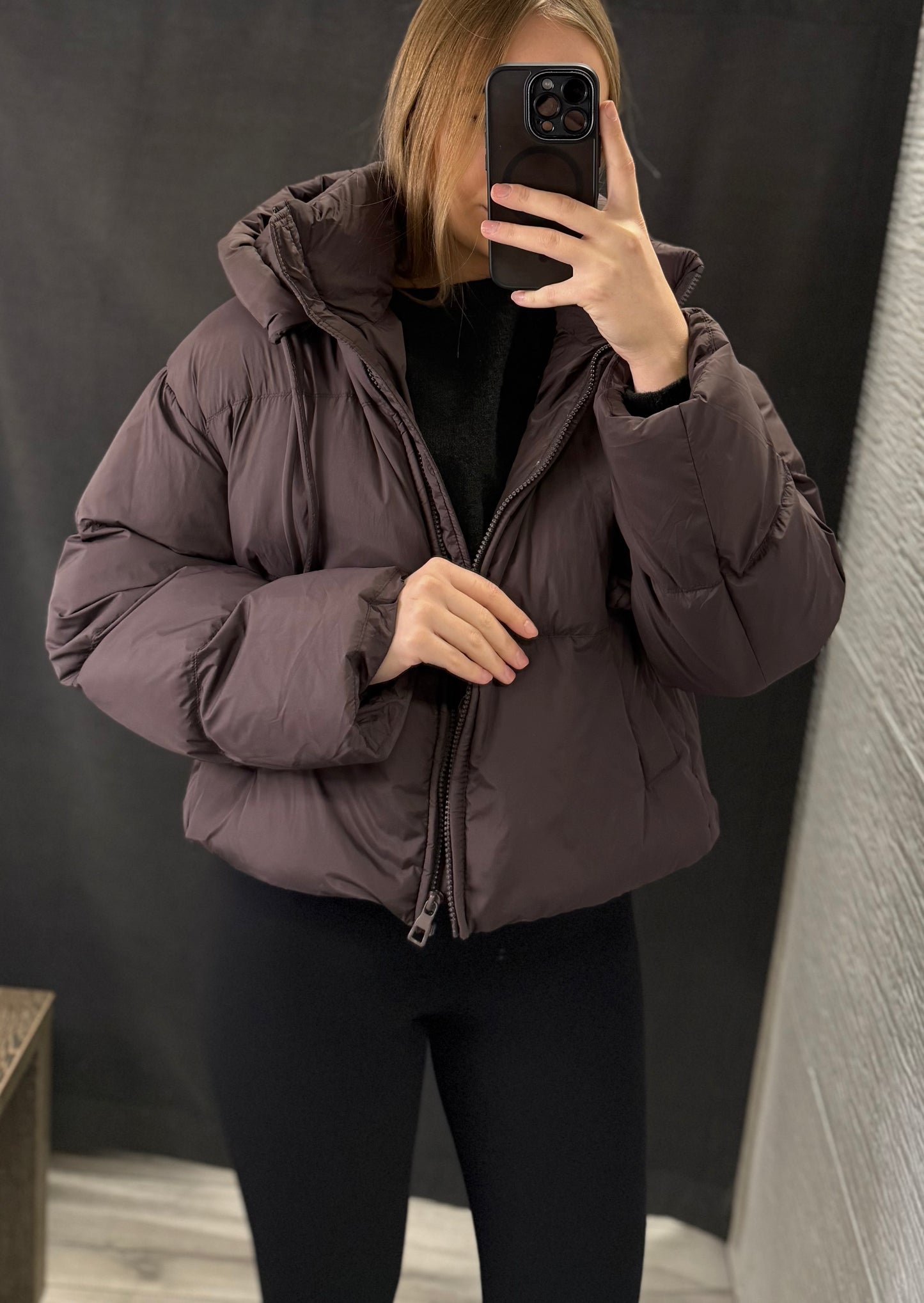 Kurtka z puchu naturalnego