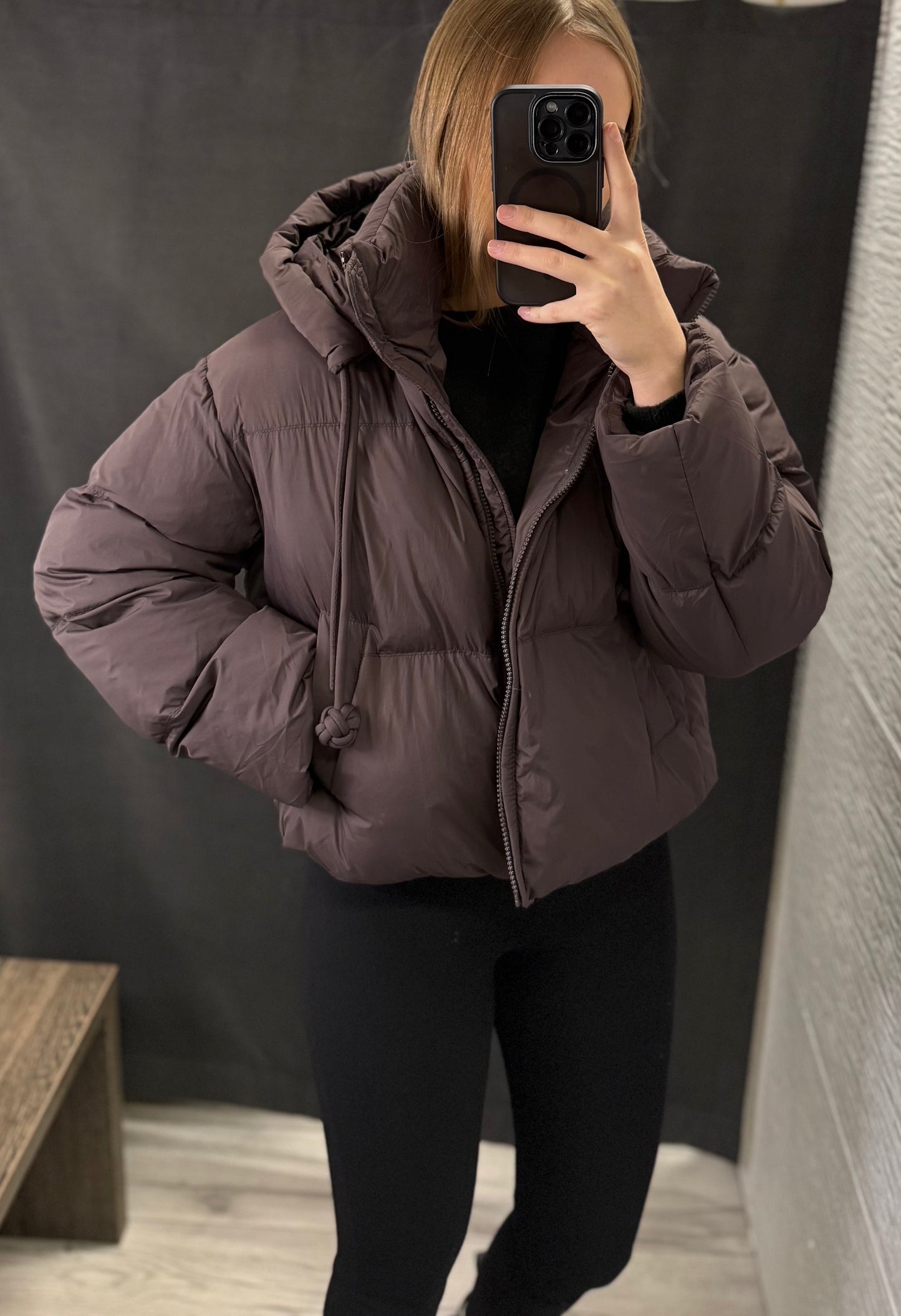 Kurtka z puchu naturalnego