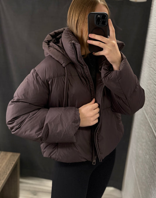 Kurtka z puchu naturalnego