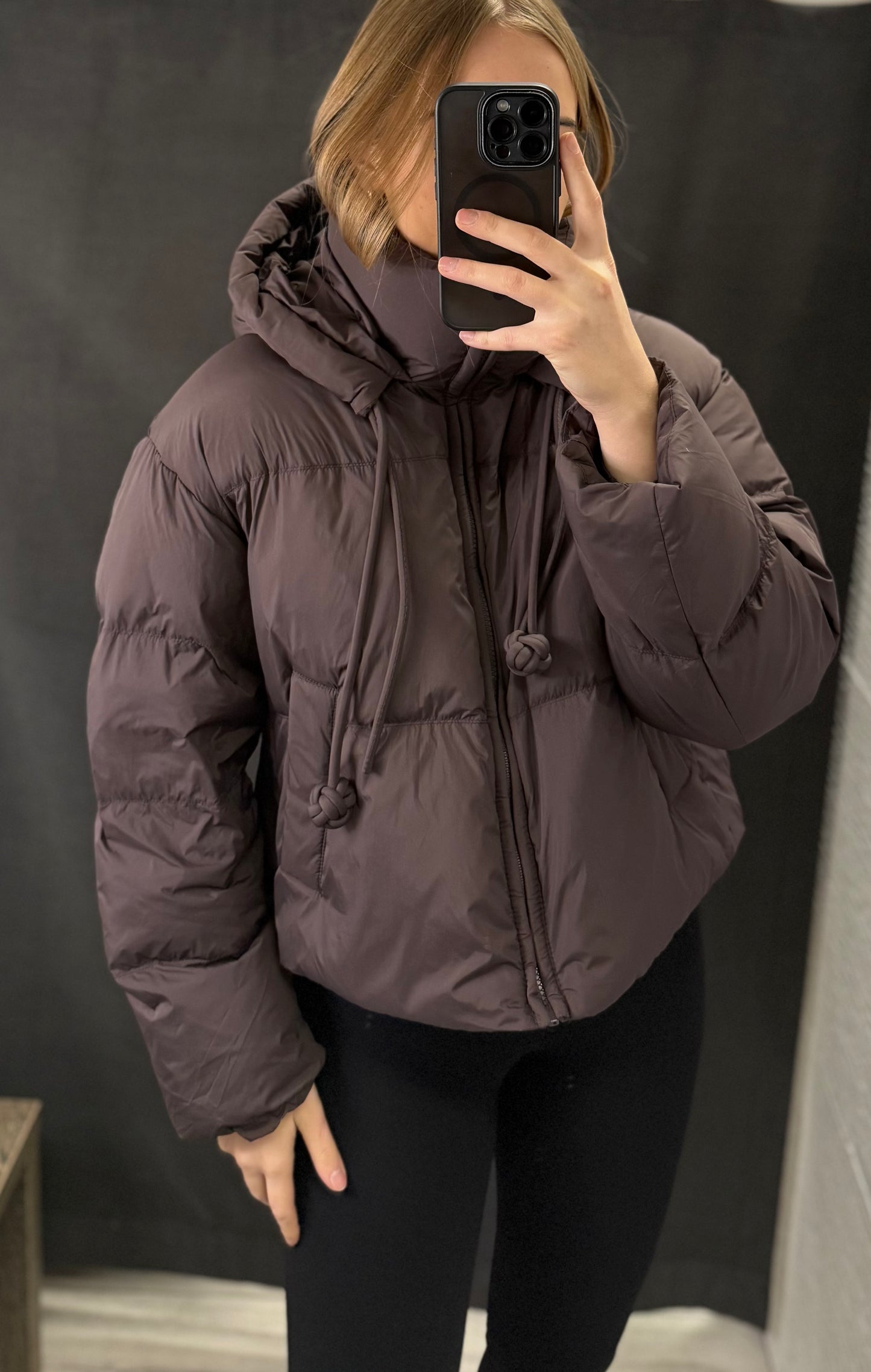 Kurtka z puchu naturalnego