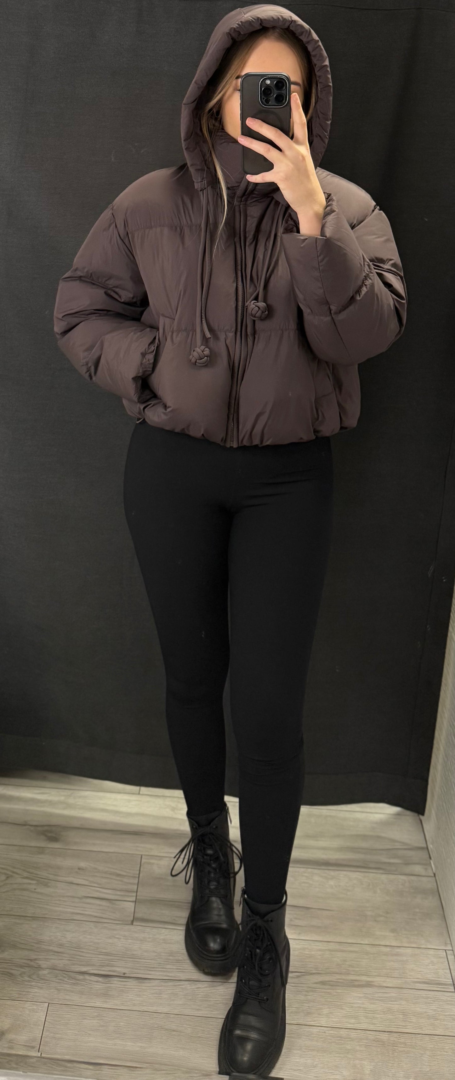 Kurtka z puchu naturalnego