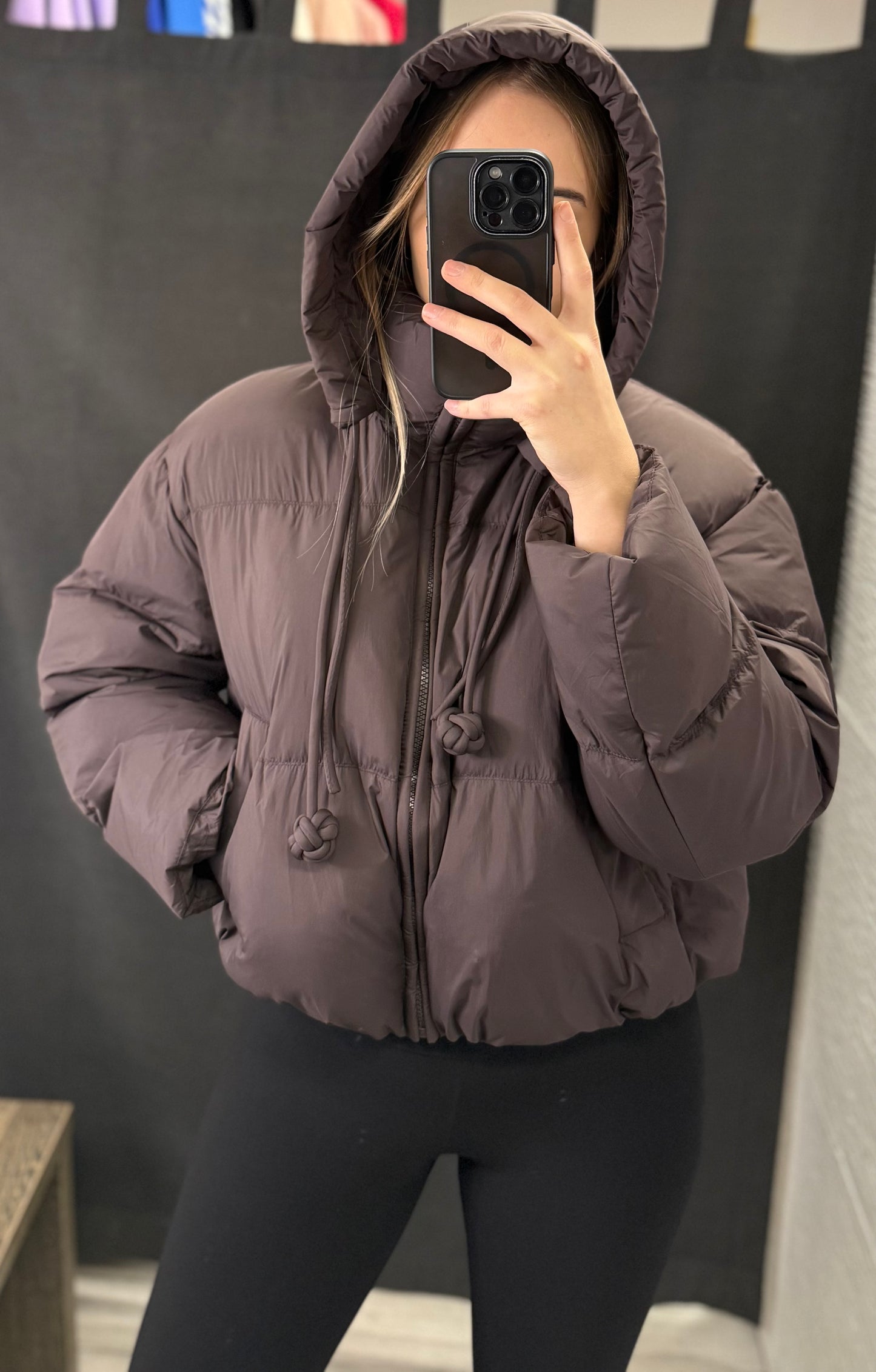 Kurtka z puchu naturalnego