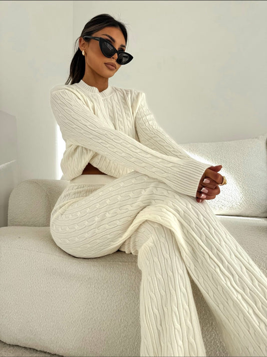 Komplet dzianinowy Cotton Knit