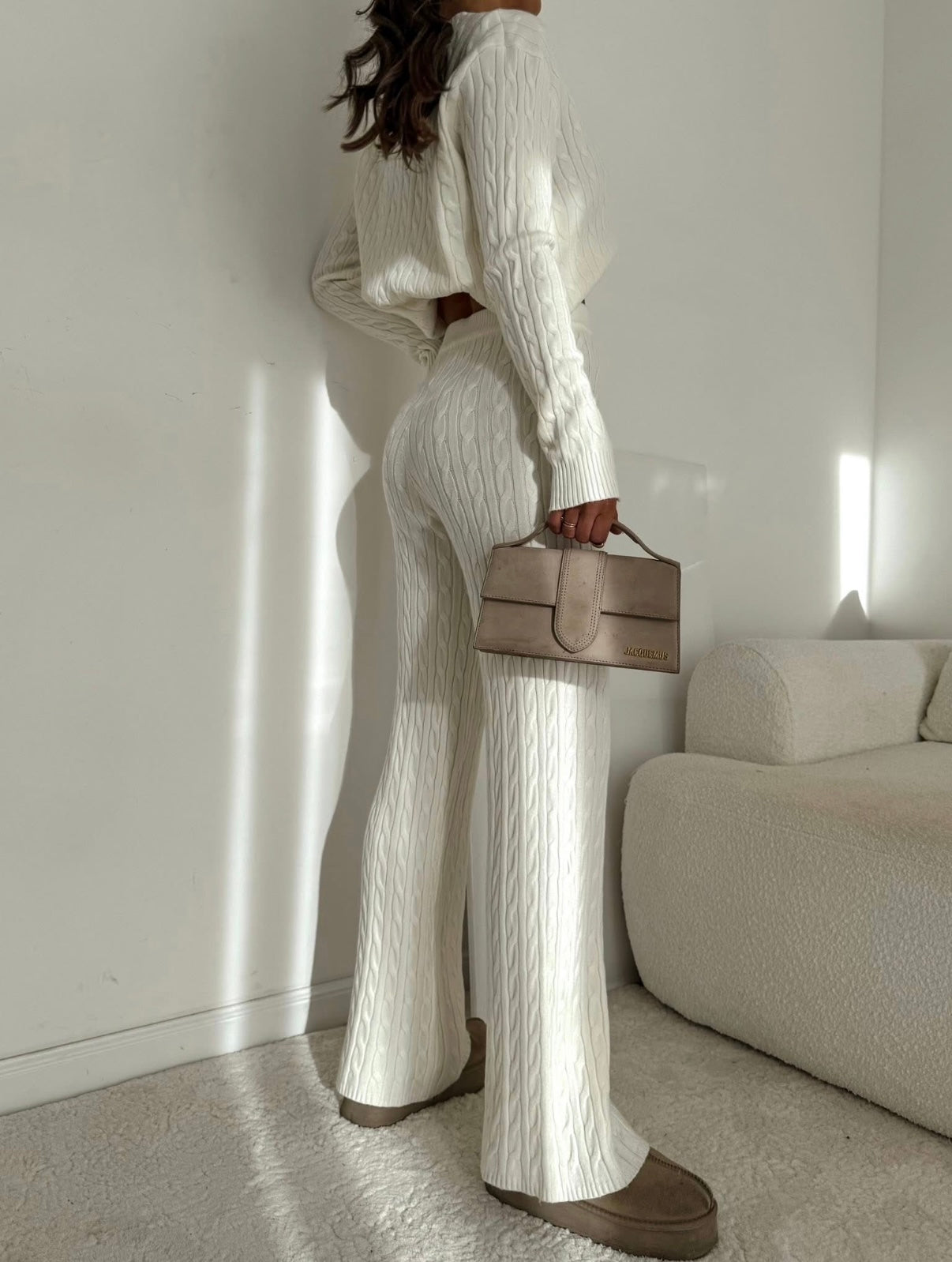 Komplet dzianinowy Cotton Knit