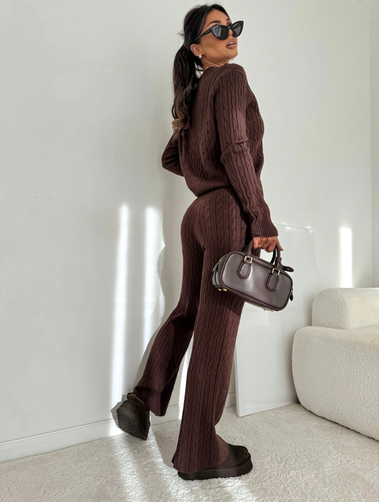 Komplet dzianinowy Cotton Knit