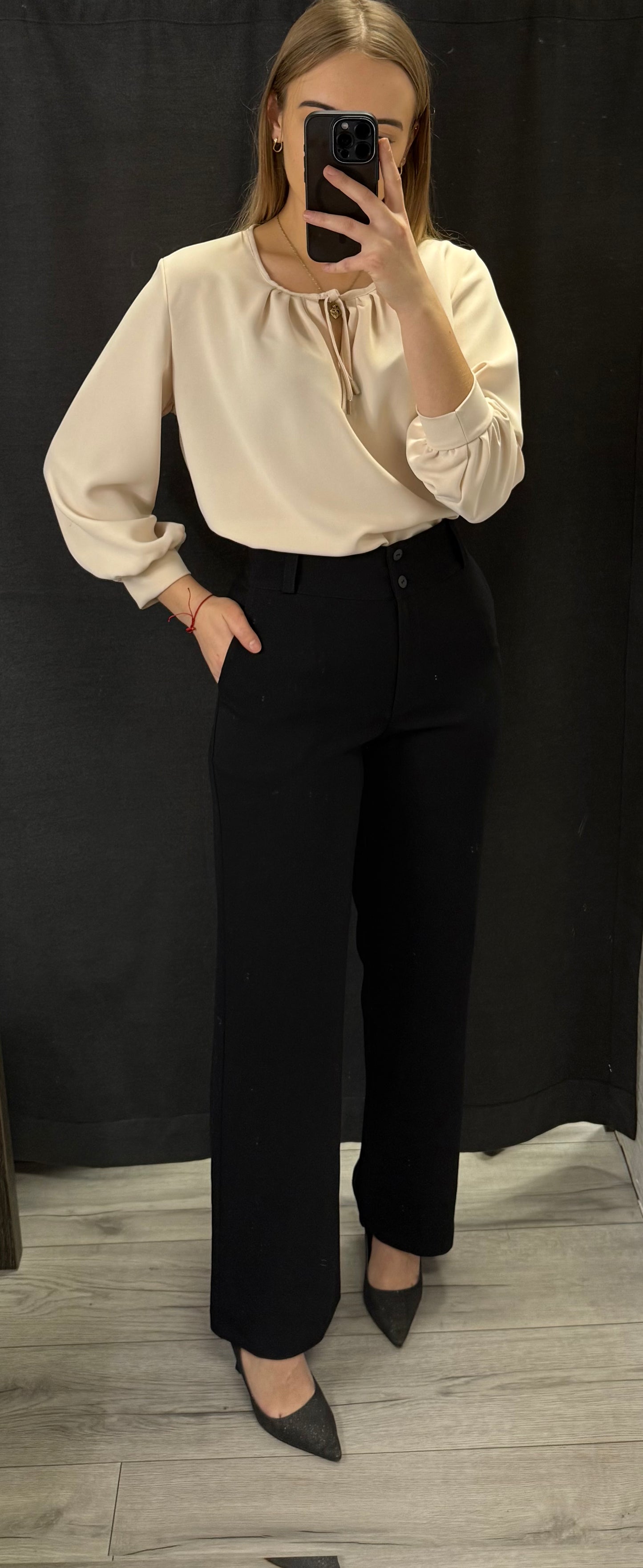 Eleganckie spodnie czarne