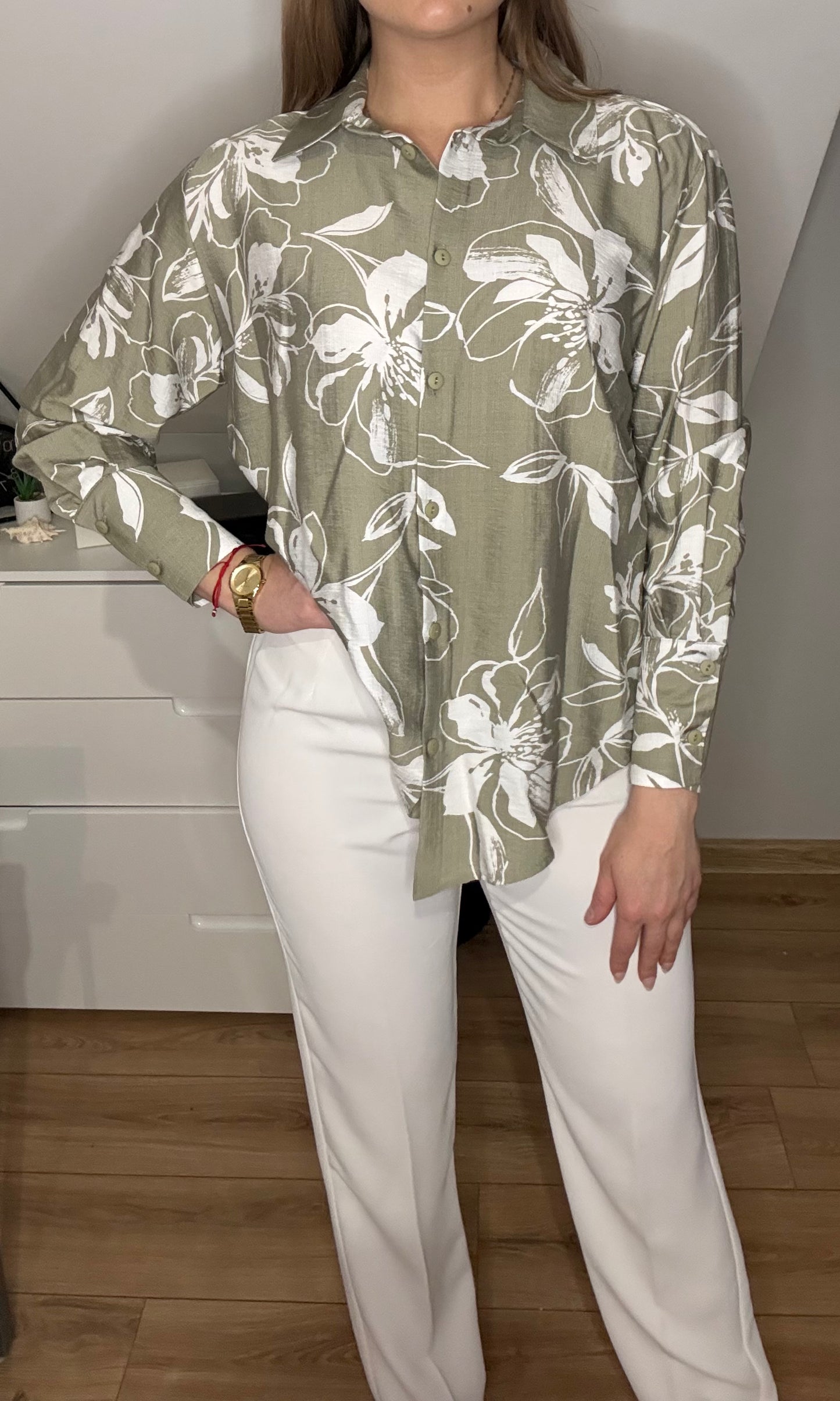 Bluzka koszulowa rozpinana