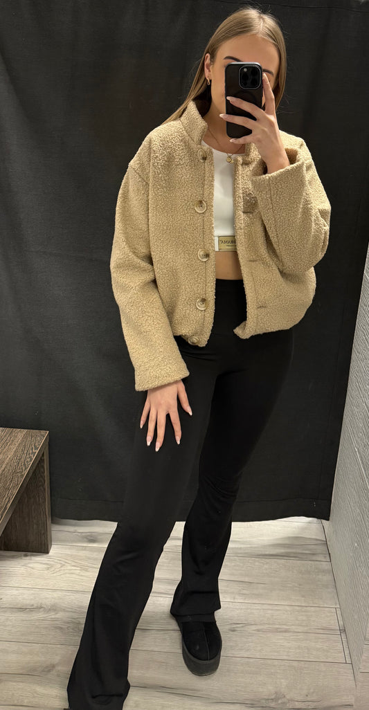 Kurtka bomberka baranek