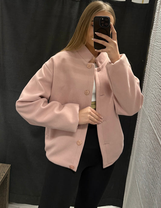 Kurtka bomberka flauszowa