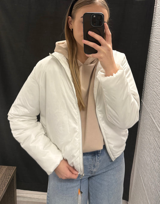 Kurtka wiosenna ecru