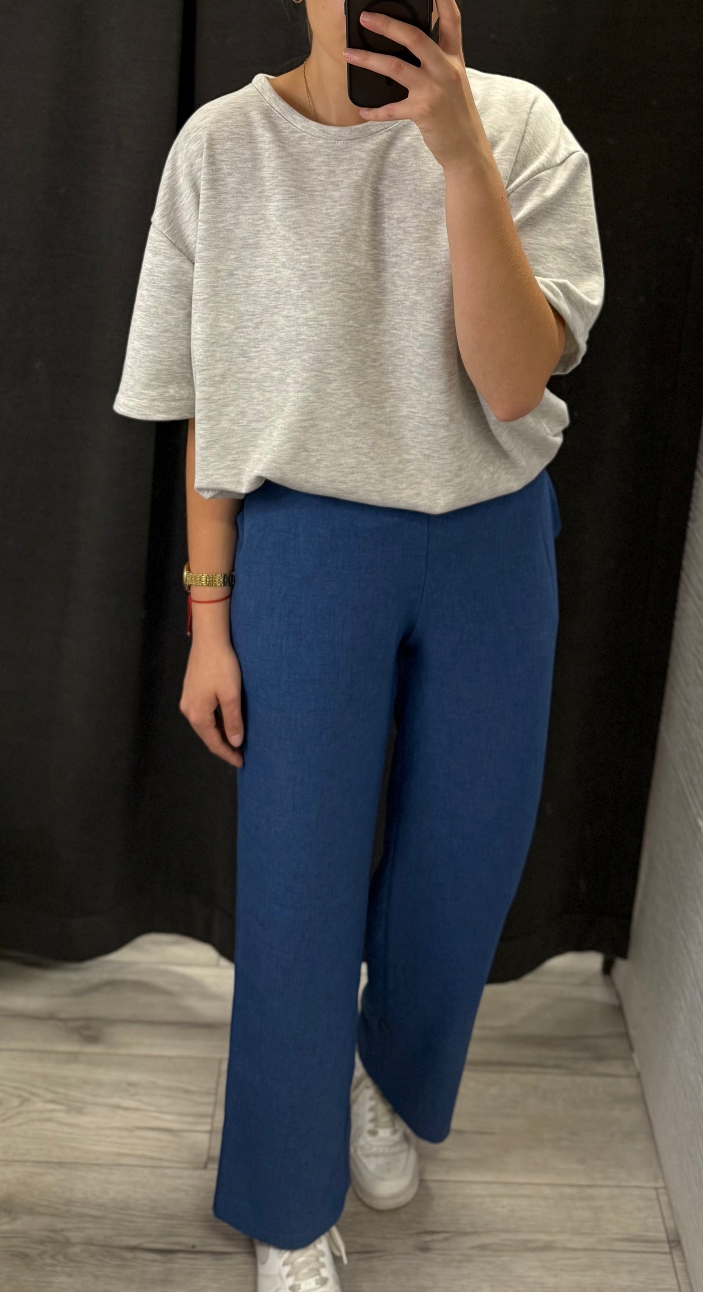 Spodnie z prostą nogawką