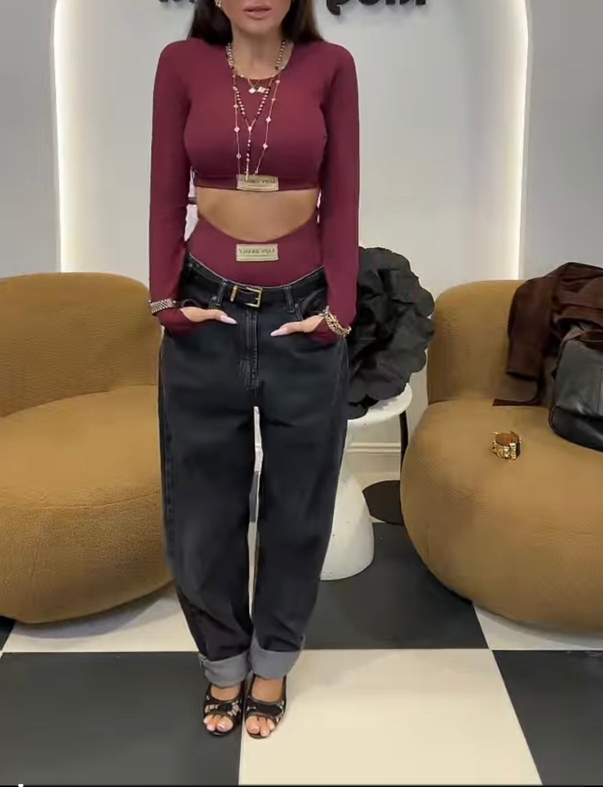 Spodnie jeansowe Lady Drama