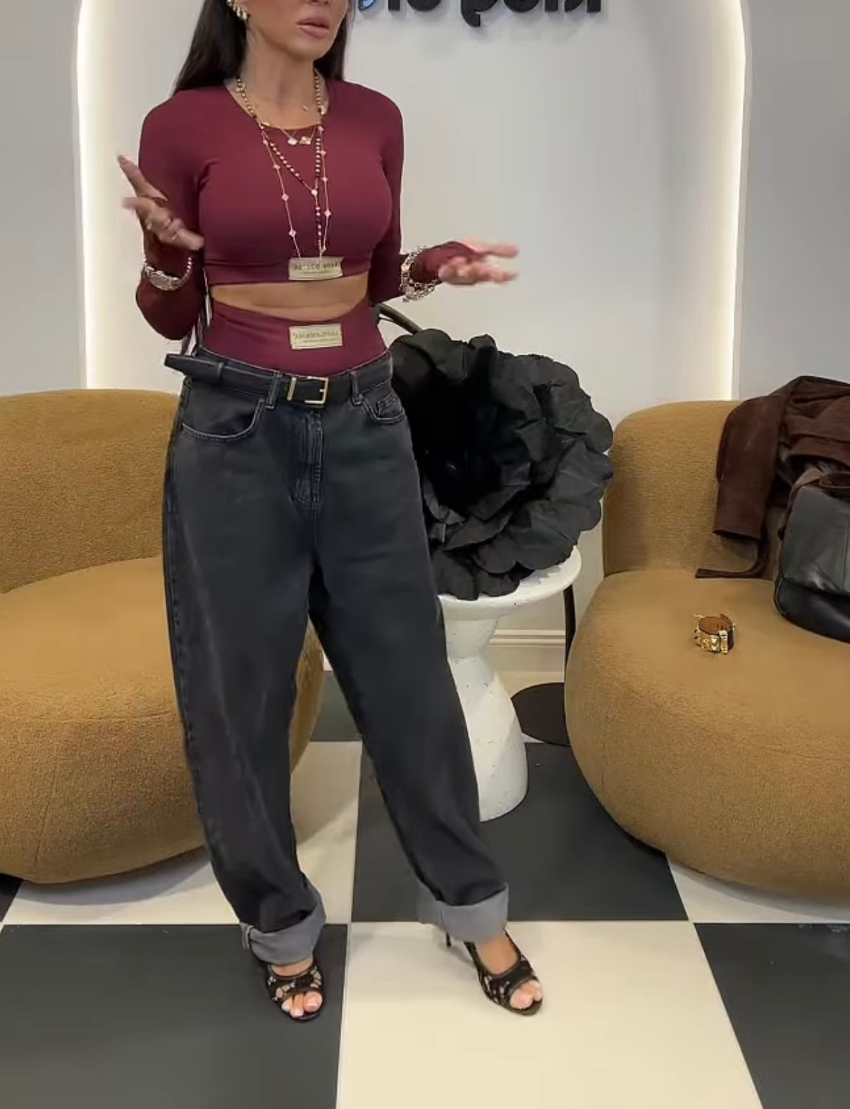Spodnie jeansowe Lady Drama