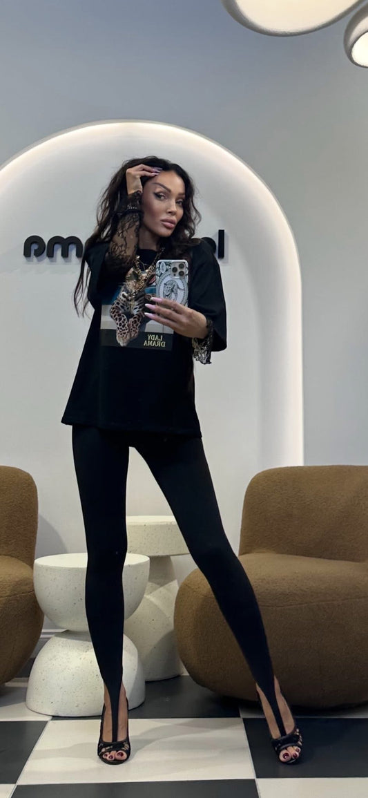 Legginsy na palec LADY DRAMA